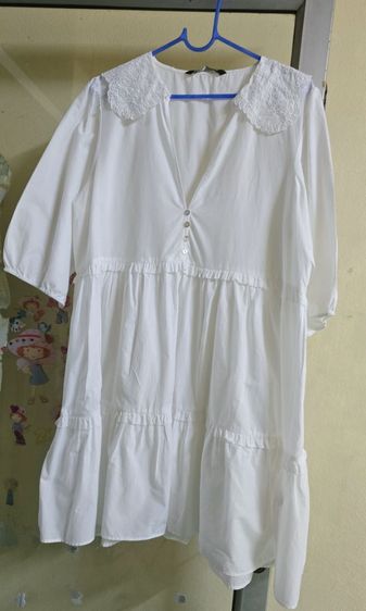 เสื้อขาว Zara HM รูปที่ 8