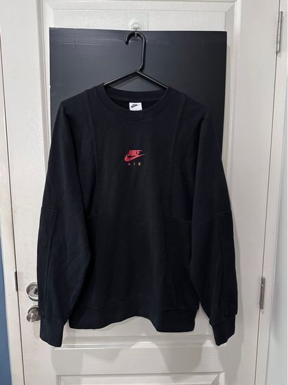 M แขนยาว สเวตเชิ้ต อื่นๆ เสื้อสเว็ตเตอร์สีดำ แบรนด์ Nike Air