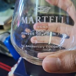 Martel Cognac แก้วดื่มค็อกเทล วิสกี้แบรนด์ดังราคาดีมีกล่องแถมจ้า