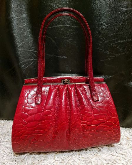 หญิง แดง อื่นๆ กระเป๋าหนังแท้