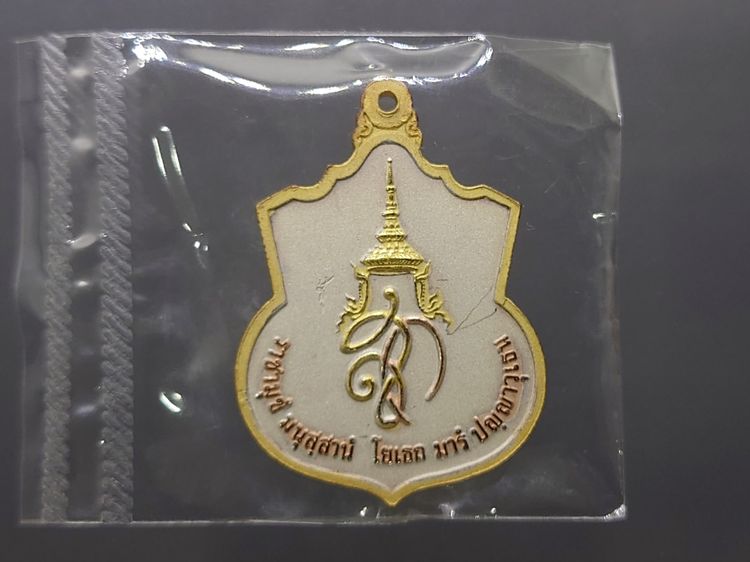 เหรียญสมเด็จพระนเรศวรมหาราช รุ่น สู้ หลัง สก เนื้อชุบสามกษัตริย์ พ.ศ.2548 รูปที่ 3