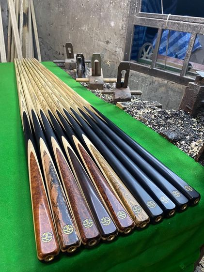 ขายไม้คิวสนุ๊กเกอร์ รับสั่งทำไม้คิวสนุ๊กเกอร์ และขายอุปกรณ์สนุ๊กเกอร์ รับงานซ่อมไม้คิวสนุ๊กเกอร์ รับติดตั้งโต๊ะสนุ๊กเกอร์ โดยช่างฝีมือ รูปที่ 18