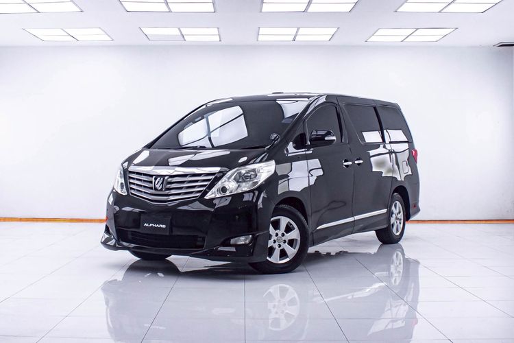 รถ Toyota Vellfire 2.4 V สี ดำ