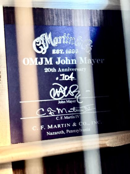Martin OMJM 20th Anniversary  รูปที่ 4