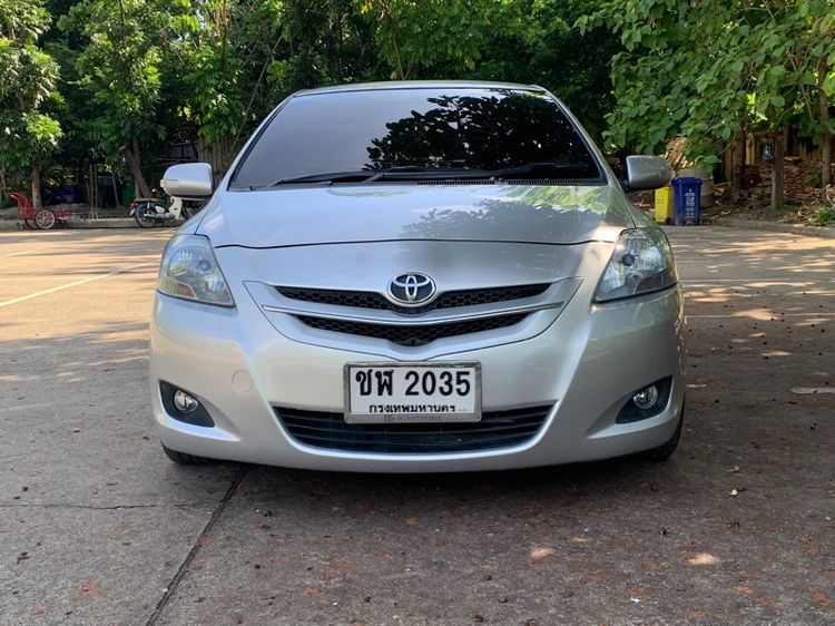 Toyota Vios 2008 1.5 E Sedan เบนซิน ไม่ติดแก๊ส เกียร์อัตโนมัติ เทา รูปที่ 2