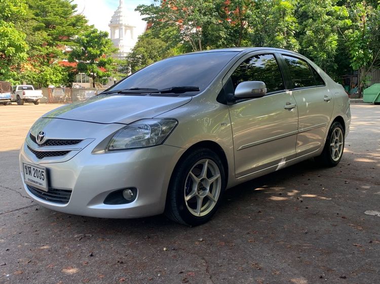 Toyota Vios 2008 1.5 E Sedan เบนซิน ไม่ติดแก๊ส เกียร์อัตโนมัติ เทา รูปที่ 3