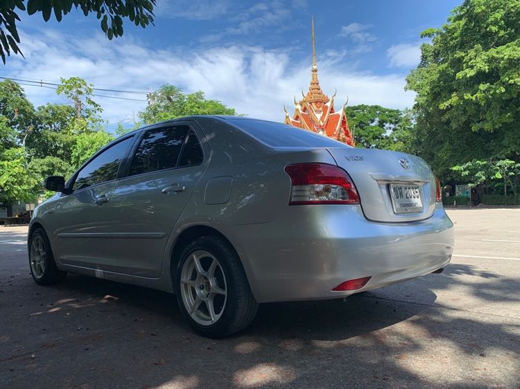 Toyota Vios 2008 1.5 E Sedan เบนซิน ไม่ติดแก๊ส เกียร์อัตโนมัติ เทา รูปที่ 4