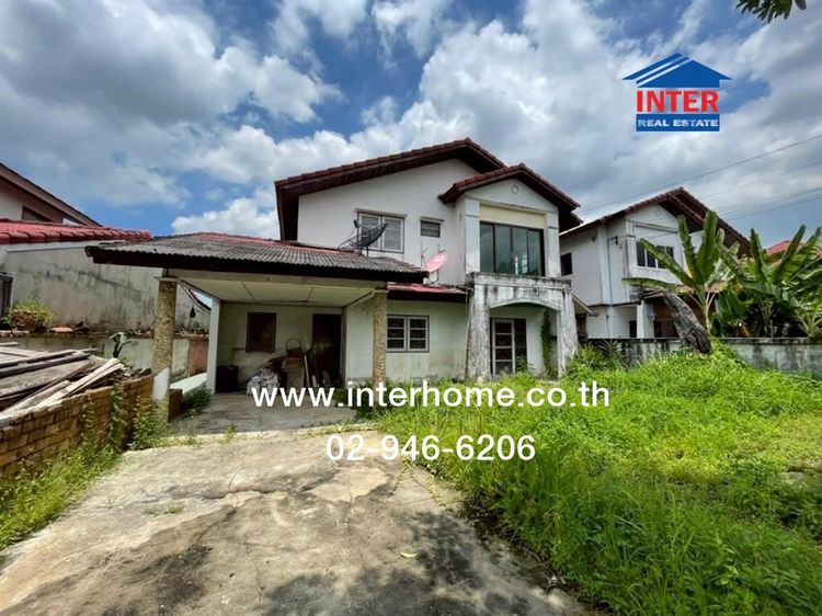 ไม่ใช่ บ้านเดี่ยว 2 ชั้น 68.9 ตร.ว. หมู่บ้านมาลีรมย์5 รังสิต คลอง6 ถนนรังสิต-นครนายก ถนนคลองหลวง ตำบลคลองหก คลองหลวง ปทุมธานี