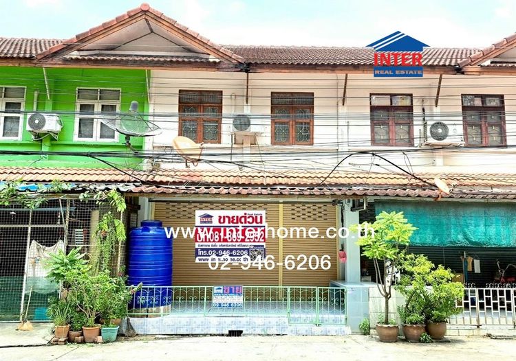 มีบางส่วน ไม่ใช่ ทาวน์เฮ้าส์ 2 ชั้น 16 ตร.ว. หมู่บ้านธราดล ถนนรังสิต-นครนายก ธัญบุรี ปทุมธานี