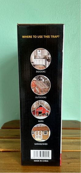 กรงดักหนู (ฝาถัง) ที่ดักหนู กับดักหนู ที่จับหนู รูปที่ 4