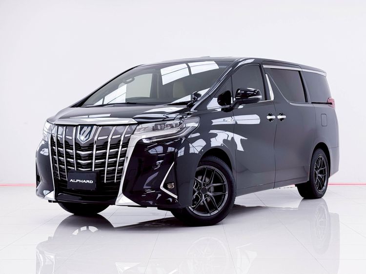 รถ Toyota Alphard 2.5 Hybrid X E-Four 4WD สี ดำ