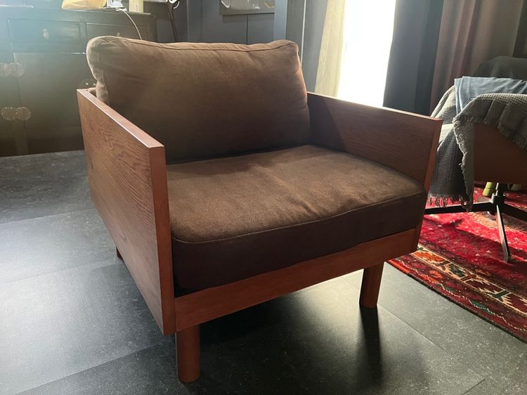 น้ำตาลเข้ม อื่นๆ อื่นๆ Lounge Chair