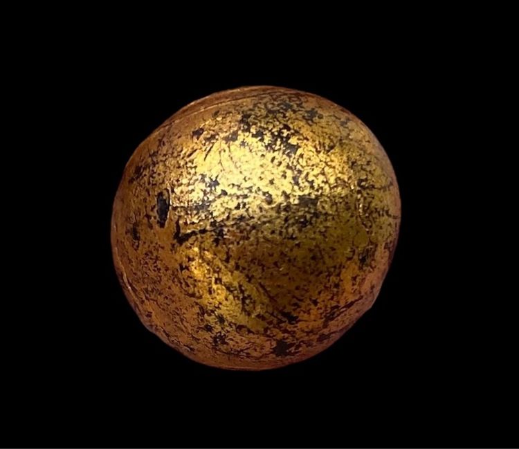 ลูกอม ผงยาดำ เจ็ดพญาช้างสาร ปี2480-2490 หลวงพ่อดิ่ง วัดบางวัว ฉะเชิงเทรา พร้อมบัตรรับรองพระแท้  รูปที่ 2