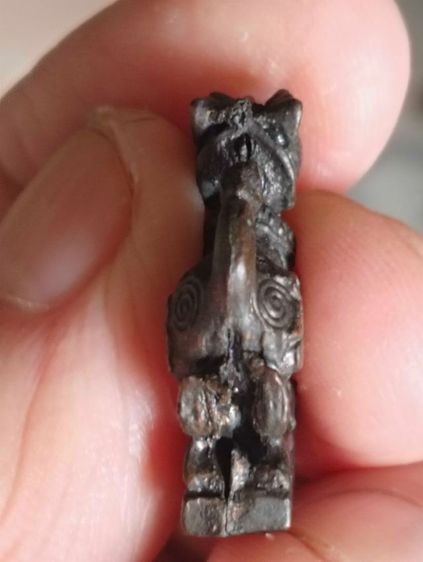 หล่อเสือโบราณยุคต้นคอสั้นหลวงพ่อกวยปี๒๑ รูปที่ 6