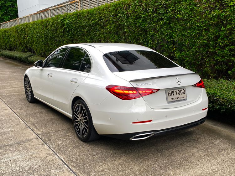 Mercedes-Benz C-Class 2023 C220 Sedan ดีเซล ไม่ติดแก๊ส เกียร์อัตโนมัติ ขาว รูปที่ 3