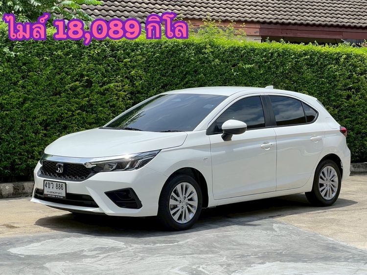 HONDA CITY Hatchback S+ 1.0Turbo ปี 2024 ไมเนอร์เชนจ์  สีเดิมทั้งคัน รถไม่เคยทำสีแม้แต่ชิ้นเดียว ไมล์ 18089 กิโลเท่านั้น