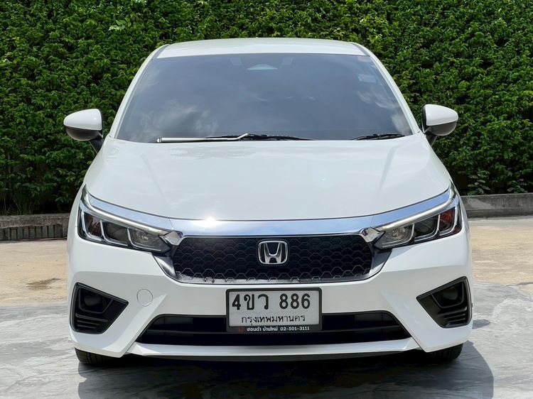 Honda City 2024 1.0 S+ Sedan เบนซิน ไม่ติดแก๊ส เกียร์อัตโนมัติ ขาว รูปที่ 2