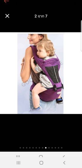 เป้อุ้มเด็กนั่งสะพายหน้าหลัง ตาข่ายระบายอากาศดี รูปที่ 18
