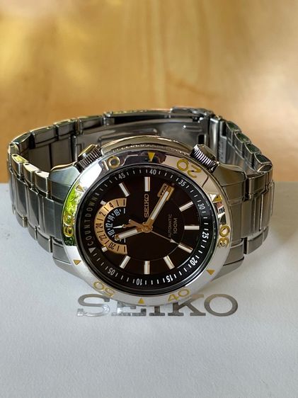 SEIKO Superior Automatic Men’s Watch Black Dual SSA179K1 รูปที่ 7