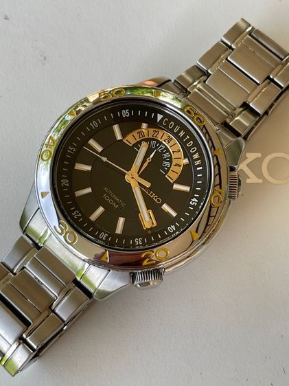 SEIKO Superior Automatic Men’s Watch Black Dual SSA179K1 รูปที่ 8