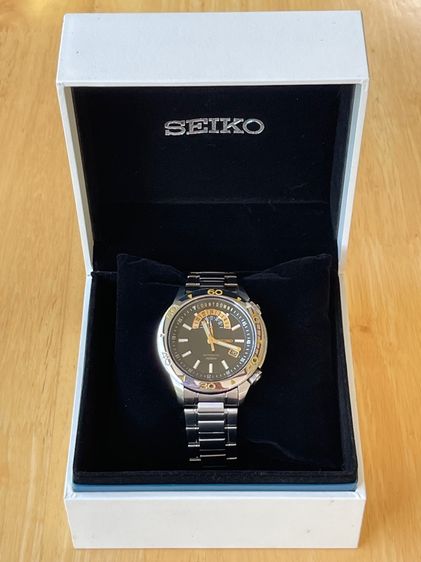 SEIKO Superior Automatic Men’s Watch Black Dual SSA179K1 รูปที่ 3