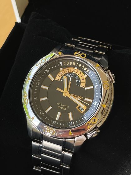 SEIKO Superior Automatic Men’s Watch Black Dual SSA179K1 รูปที่ 4