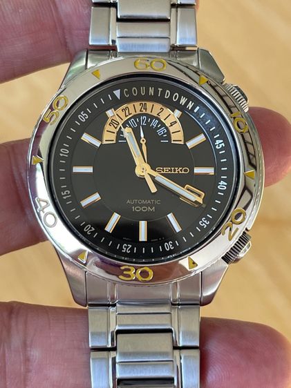 SEIKO Superior Automatic Men’s Watch Black Dual SSA179K1 รูปที่ 9