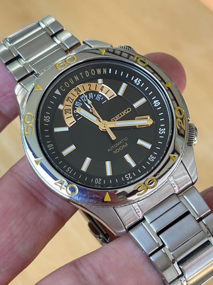 SEIKO Superior Automatic Men’s Watch Black Dual SSA179K1 รูปที่ 10