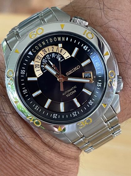 SEIKO Superior Automatic Men’s Watch Black Dual SSA179K1 รูปที่ 16