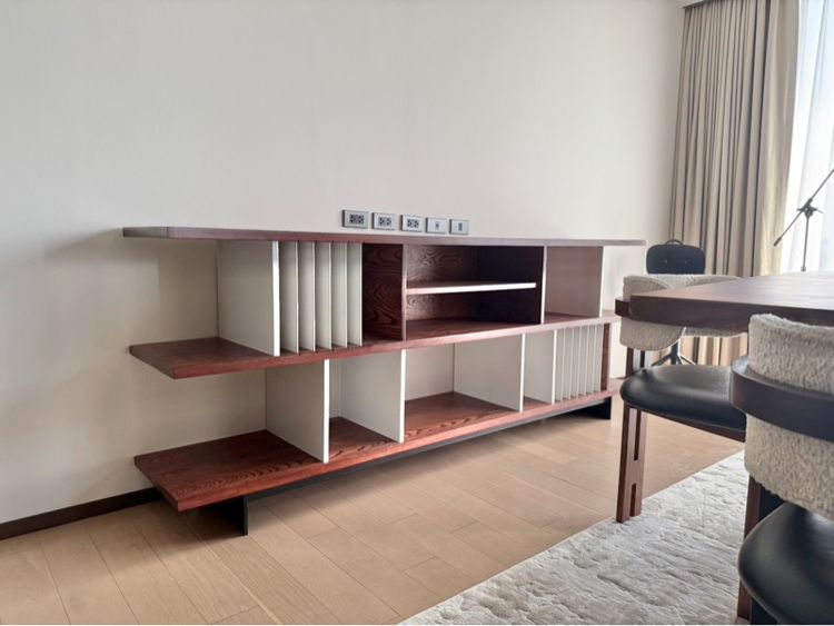 รับผลิตเฟอร์นิเจอร์ ออฟฟิศไม้จริง สำนักงานต่างๆ งานไม้จริงสไตล์โมเดิร์น  รูปที่ 4