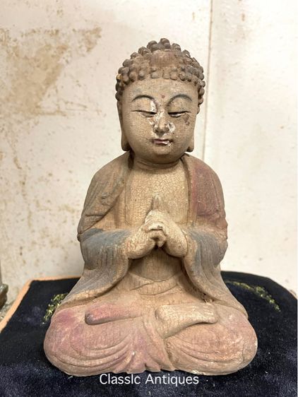  พระไม้แกะสลัก เก่าสะสมA3 รูปที่ 2