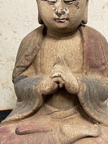  พระไม้แกะสลัก เก่าสะสมA3 รูปที่ 5