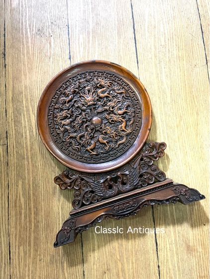 ลับแล แผ่นไม้แกะสลัก มังกร9หัว สะสมA3 รูปที่ 12