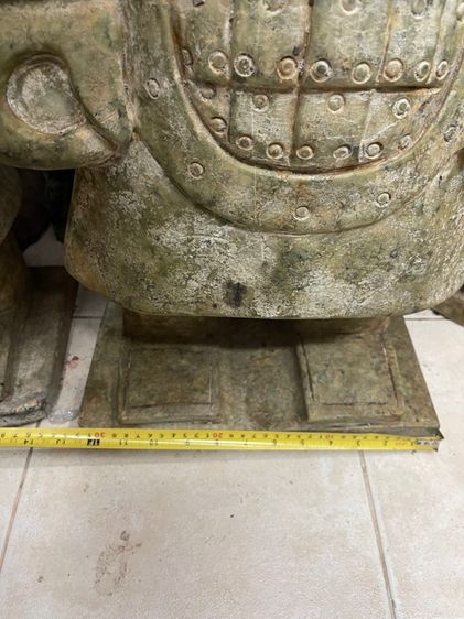 หุ่นทหารจีน หินแกะสลักสะสม รูปที่ 12