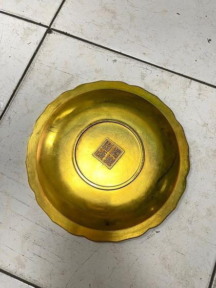 จาน 12นักษัตร กะไหล่ทองสะสม รูปที่ 10