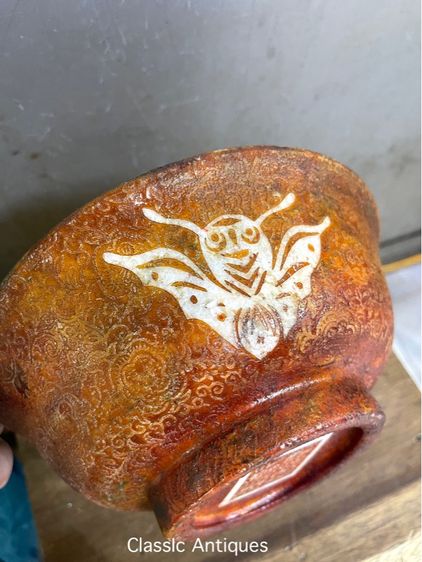 ถ้วยหิน แกะสลัก สะสมA7 รูปที่ 6