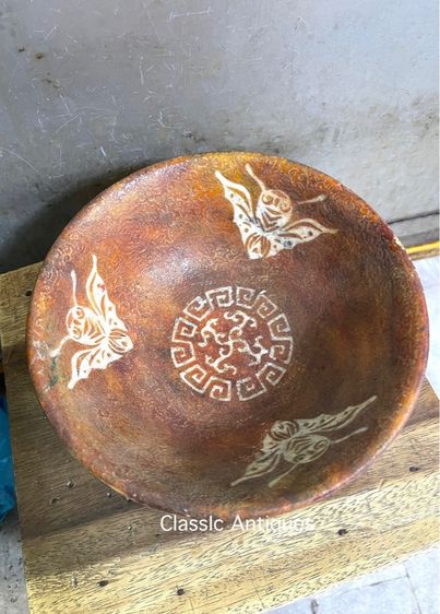 ถ้วยหิน แกะสลัก สะสมA7 รูปที่ 8