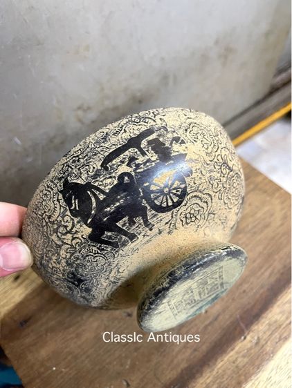 ถ้วยหิน แกะสลัก รถม้าสะสมA5 รูปที่ 8