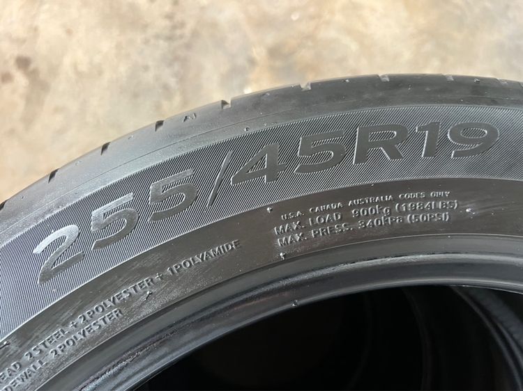 ยาง Hankook S1 Evo3 EV 255 45 19 ปี23 เส้น 1000 บาท รูปที่ 4