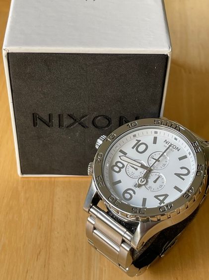 NIXON 51-30 Chronograph Simplefy 300 M White Dial 51 mm A083-488 รูปที่ 6