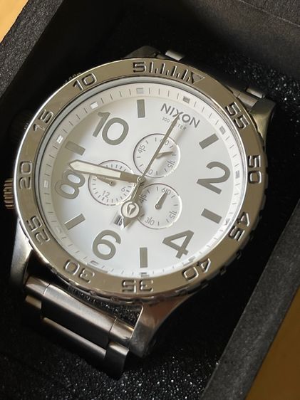 NIXON 51-30 Chronograph Simplefy 300 M White Dial 51 mm A083-488 รูปที่ 5