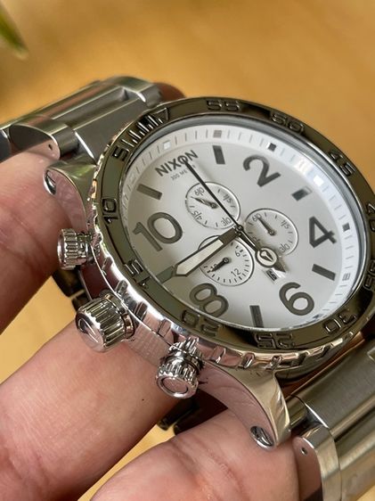 NIXON 51-30 Chronograph Simplefy 300 M White Dial 51 mm A083-488 รูปที่ 11