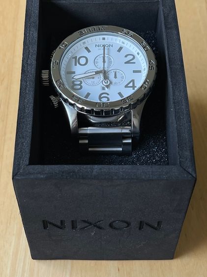 NIXON 51-30 Chronograph Simplefy 300 M White Dial 51 mm A083-488 รูปที่ 4