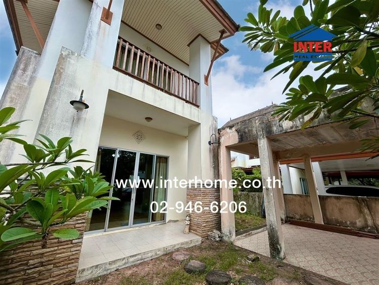 มีบางส่วน บ้านเดี่ยว 2 ชั้น 55 ตร.ว. หมู่บ้านปานจันทร์รีสอร์ท พัทยา ถนนทางหลวงแผ่นดินหมายเลข36 สายกะทิงลาย–ปลวกเกตุ บางละมุง จังหวัดชลบุรี บางละมุง รูปที่ 4