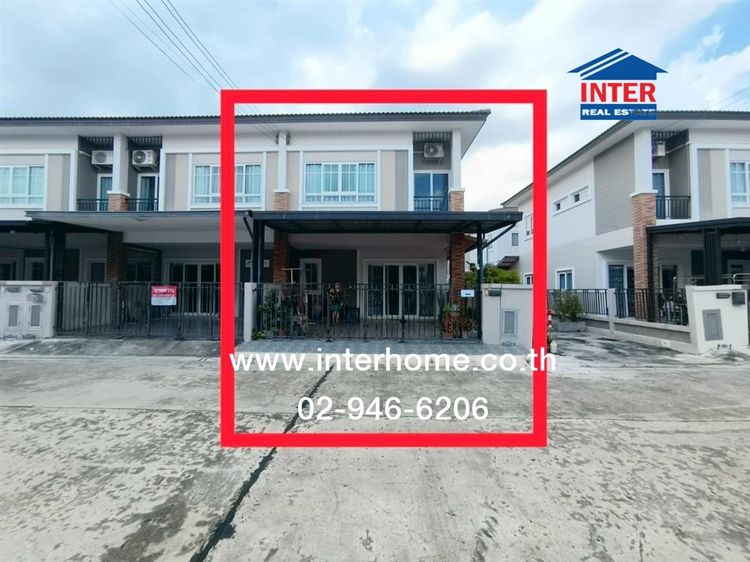 ทาวน์เฮ้าส์ 2 ชั้น 26.8 ตร.ว. หมู่บ้านเดอะแพสเซจรามอินทรา-คู้บอน ใกล้แฟชั่นไอส์แลนด์ ระหว่างซอยคู้บอน42 และ44 ถนนรามอินทรา เขตคลองสามวา