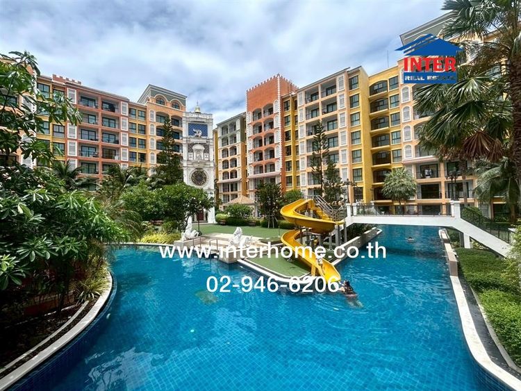 คอนโดมิเนียม 31.47 ตร.ม. เวเนเชี่ยนซิกเนเจอร์ คอนโด รีสอร์ท พัทยา ถนนสุขุมวิท สัตหีบ ชลบุรี