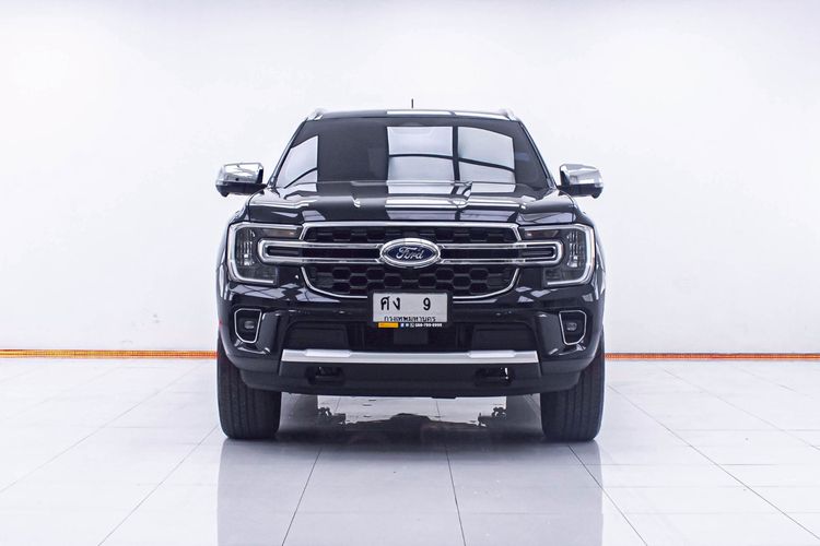 Ford Everest 2023 2.0 Bi-Turbo Titanium+ Utility-car ดีเซล ไม่ติดแก๊ส เกียร์อัตโนมัติ ดำ รูปที่ 4