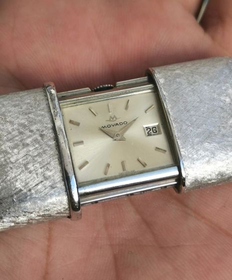 นาฬิกา Vintage Movado Ermeto Travel Clock ไขลาน Cal.157 หายากมากๆ ราคาดีๆครับ รูปที่ 5