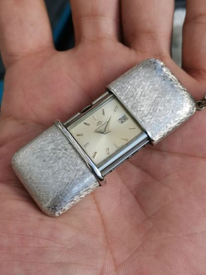 เงิน อื่นๆ นาฬิกา Vintage Movado Ermeto Travel Clock ไขลาน Cal.157 หายากมากๆ ราคาดีๆครับ