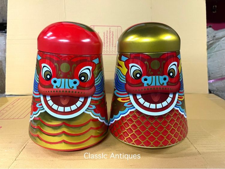 กระป๋อง มังกร ล้มลุก สะสม